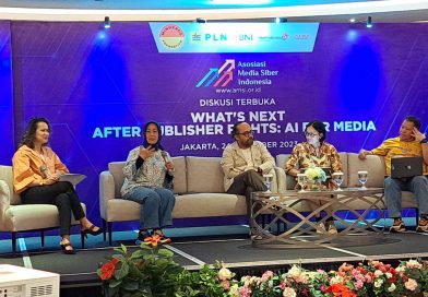 Diskusi Terbuka AMSI What’s Next After Publisher’s Right: AI For Media: Kurang Sak Nil, Perpres Publisher Rights Akan Diteken Presiden