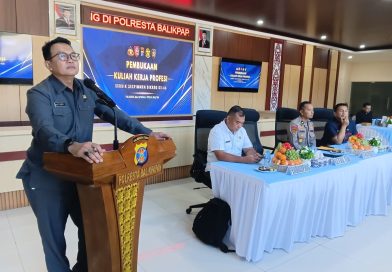 Polresta Balikpapan Gelar KKP Serdik Sespimmen Polri Dikreg ke-66, Bahas Penanggulangan Kelangkaan BBM