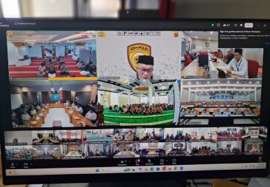 Binrohtal Polresta Balikpapan Terpusat SSDM Polri via Zoom, Diawali Pembacaan Surat Yasin dan Tahlil