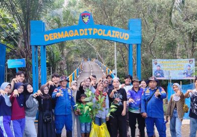 Dit Polairud Polda Kaltim Terima Kunjungan Edukasi Mangrove dari Siswa SMAN 8 Balikpapan