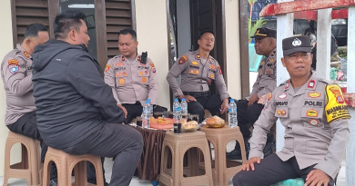 JUARA 1 TIGA PILAR KAMTIBMAS KEL. MUARA RAPAK DIKUNJUNGI TIM SUPERVISI DIT BINMAS POLDA KALTIM