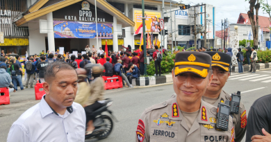 Aliansi Balikpapan Bergerak Gelar Aksi di DPRD, Kapolresta Pastikan Aspirasi Tersalurkan Aman