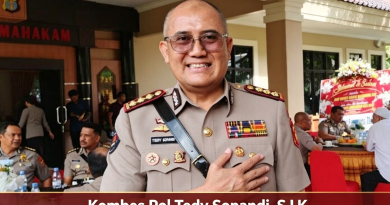 PROFIL KABID HUMAS POLDA KALTIMKOMBES POL TEDY SOPANDI, S.I.K.