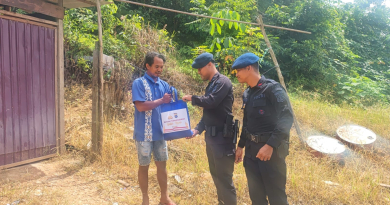 Brimob Polda Kaltim Salurkan Bantuan Sosial bagi Buruh Tani di Berau, Wujud Kepedulian untuk Masyarakat