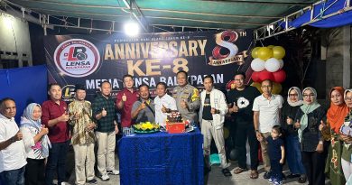 Pimpinan Lensa Balikpapan Ucapkan Terima Kasih: HUT Ke-8 Sukses Berkat Dukungan Masyarakat, Sponsor, dan Mitra Media. Pimpinan Lensa Balikpapan Ucapkan Terima Kasih: HUT Ke-8 Sukses Berkat Dukungan Masyarakat, Sponsor, dan Mitra Media.