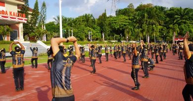 APEL PAGI DAN SENAM BERSAMA, POLDA KALTIM TINGKATKAN DISIPLIN DAN KEBUGARAN PERSONEL