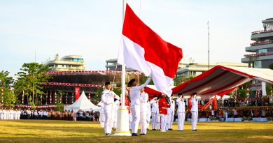 Inklusif dan Khidmat, Otorita IKN Gelar Upacara Penurunan Bendera Peringatan HUT ke-81 RI