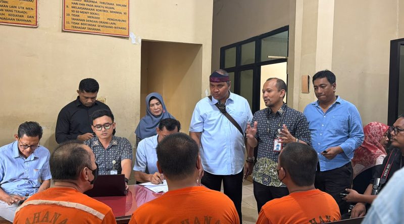 26 Tahanan Narkoba Polda Kaltim Dapat Fasilitas BPJS lewat Program Sulam