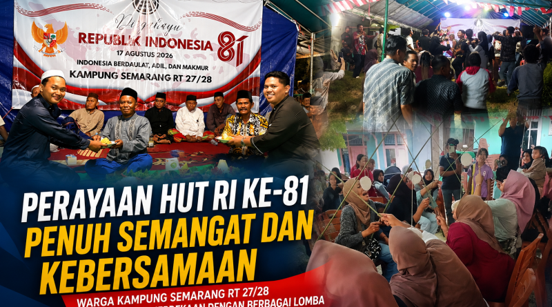 HUT ke-81 RI di Kampung Semarang Meriah, Pemuda AKAS.COM Sukses Gelar Beragam Kegiatan HUT ke-81 RI di Kampung Semarang Meriah, Pemuda AKAS.COM Sukses Gelar Beragam Kegiatan