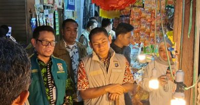 Polda Kaltim Sidak Pasar Pandan Sari, Pastikan Stok Bahan Pokok Aman