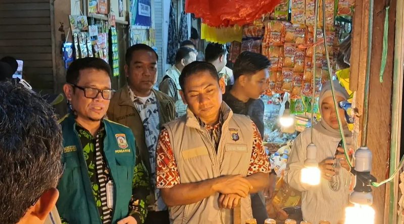 Polda Kaltim Sidak Pasar Pandan Sari, Pastikan Stok Bahan Pokok Aman