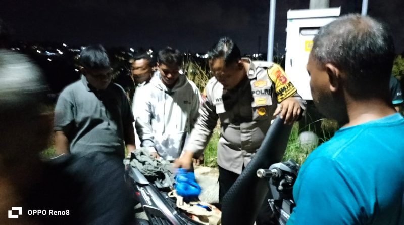 Bhabinkamtibmas Graha Indah Bersama Warga Bubarkan Puluhan Remaja yang Diduga Hendak Tawuran
