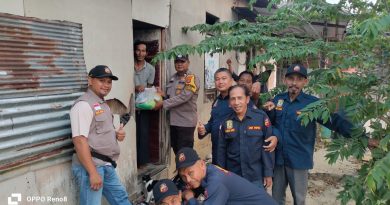 BHABINKAMTIBMAS GRAHA INDAH PEDULI, 8 TAHUN KONSISTEN GELAR JUMAT BERKAH UNTUK WARGA KURANG MAMPU