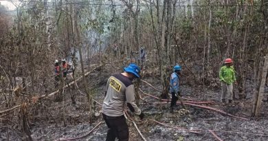 Karhutla di Samboja Barat Meluas, Petugas Gabungan Berhasil Padamkan Api