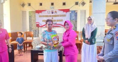 Polwan dan Bhayangkari Polda Kaltim Berbagi, Wujud Nyata Kepedulian untuk Warga