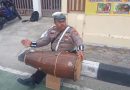 Humanis! Aiptu Iwan Personel Sat Lantas Polresta Balikpapan Hibur Warga Lewat Tabuh Gendang Jawa