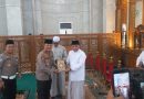 JUMAT KELILING DI ISLAMIC CENTER: POLISI BUKAN HANYA PENGAMAN, TAPI HAMBA ALLAH YANG SHOLAT BERSAMA MASYARAKAT