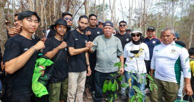 Pascakebakaran Hutan di Tahura Bukit Soeharto, Otorita IKN dan Borneo Kind Tanam 1.000 Bibit Pohon